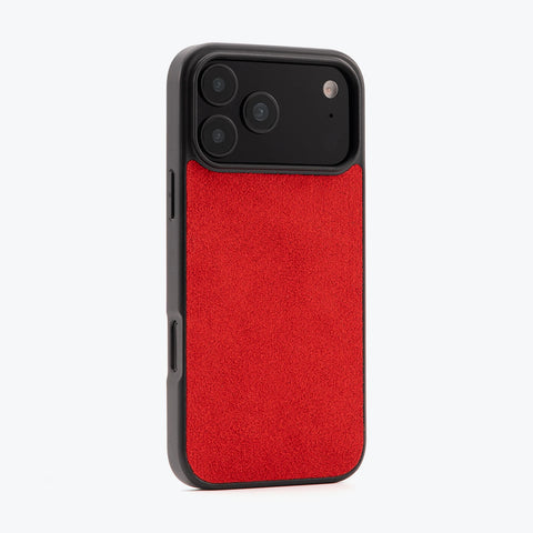 Alcantara iPhone 17 Back-Wrap Case