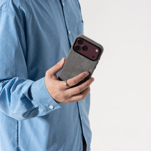 Alcantara iPhone 18 Full-Wrap Case