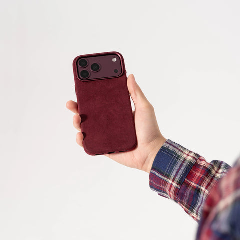 Alcantara iPhone 18 Full-Wrap Case