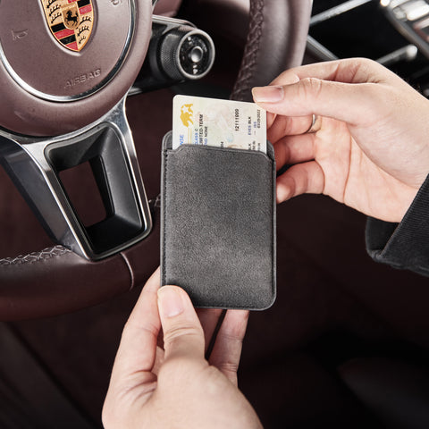 Alcantara MagSafe Phone Cardholder