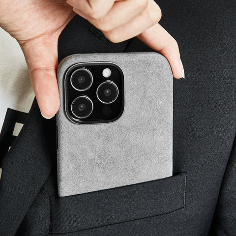 Alcantara iPhone 14 and Older Full-Wrap Case