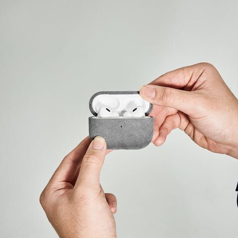 Alcantara AirPods Pro Case (Gray)