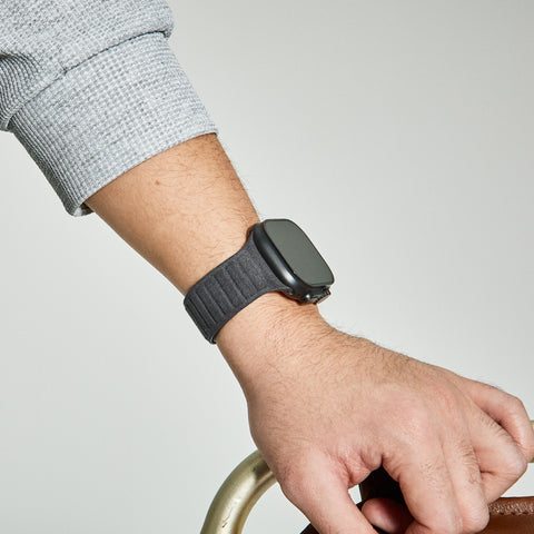 Alcantara Apple Watch Magnetic Bands Version 2