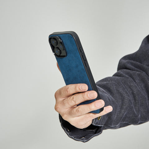 Alcantara iPhone 15 Back-Wrap Case