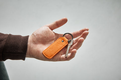 Alcantara Keychain