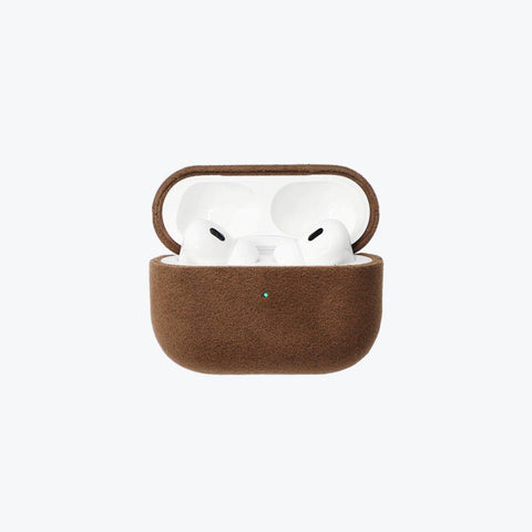 Alcantara AirPods Pro Case (Brown) - ALMA