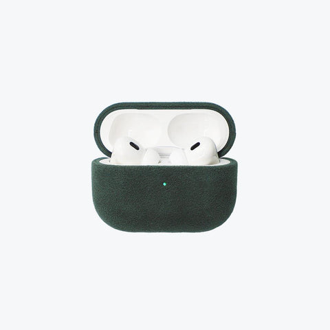 Alcantara AirPods Pro Case (Forest Green) - ALMA