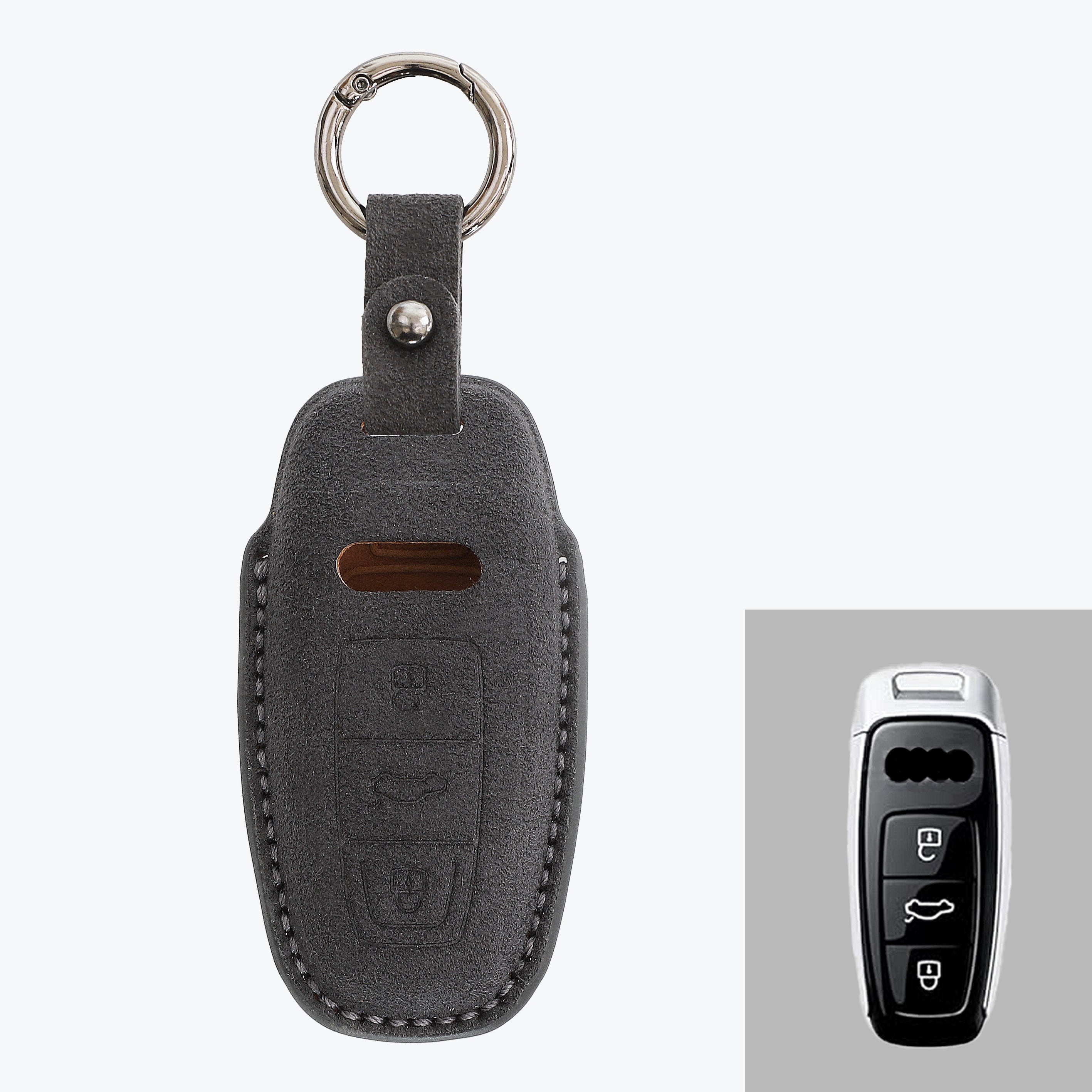 Custodia Portachiavi Auto In TPU Per BYD Atto 3: Protezione 360° Antigraffio - Colore Grigio, Morbida E Sottile