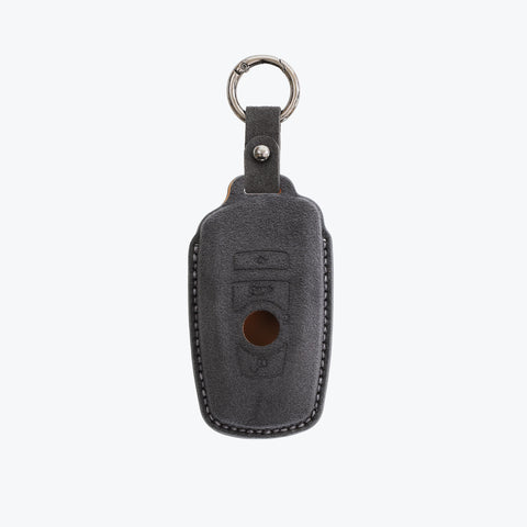 Alcantara Car Key Fob Cover For BMW