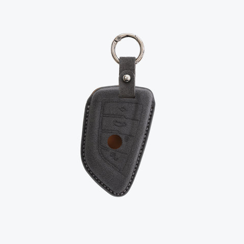 Alcantara Car Key Fob Cover For BMW