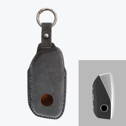 Alcantara Car Key Fob Cover For BMW