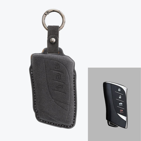 Alcantara Car Key Fob Cover For Lexus