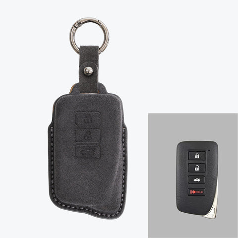 Alcantara Car Key Fob Cover For Lexus