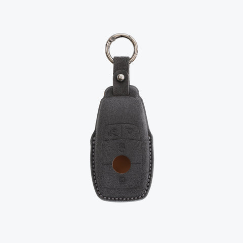 Alcantara Car Key Fob Cover For Mercedes-Benz