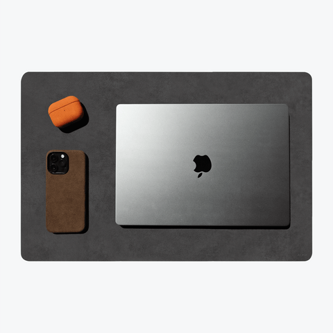 Alcantara Desk Mat (Small, Black) - ALMA