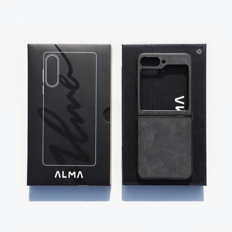 Alcantara Samsung Flip 5/6 Case (Black)