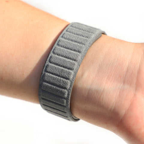 Alcantara Apple Watch Magnetic Bands Version 2 (Gray)