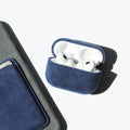 Alcantara AirPods Pro Case (Violet Blue) - ALMA