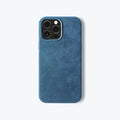 Alcantara iPhone Case (Navy Blue) - ALMA