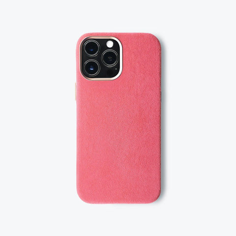 Alcantara iPhone Case (Pink) - ALMA